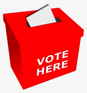 Brand Logo Ballot Box Elect Election - Vote Here Clip Art