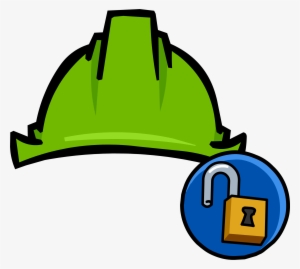 Green Hard Hat Clothing Icon Id 11133 - Club Penguin Puffles Clothes