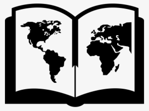 Geography Book Comments - World Map White Png