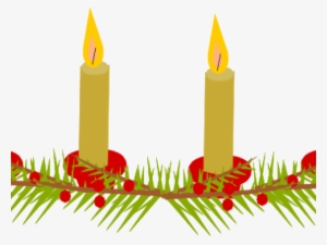 Candle Clipart Candlelight Service - Advent Candle