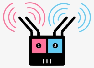 Dual-radio Device - Multiple Antenna Icon