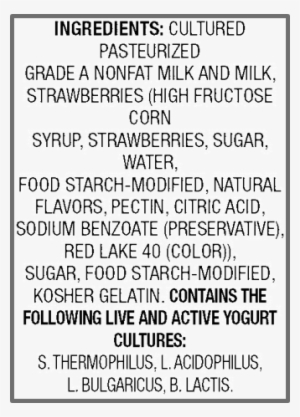 The American Heart Association Recommends That Women - Ingredients In Flavored Yogurt