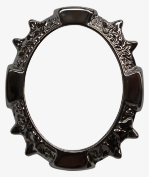 Australian Memorial Supplies Silver Oval Ivy Leaf Frame - Chainring S Works Direct Mount