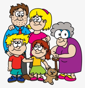 The Justkin Family - Family Cartoon Characters Png