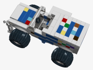 1 / - Ice Cream Man Monster Truck Toy