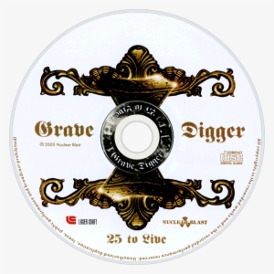 Grave Digger 25 To Live Cd Disc Image - 25 To Live - (import Cd)