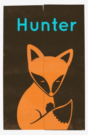 Baby Fox 1 - Stencil