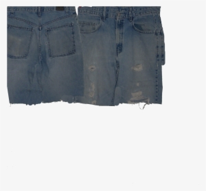 Cut-off Jean Shorts - Second Life Shorts Texture