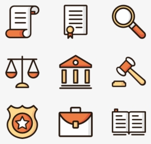 Law And Legal 16 Icons - Law Icon