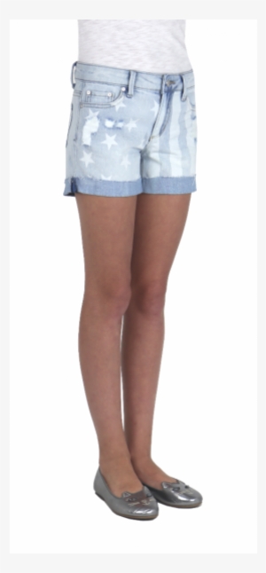 Tractr Girl Star Spangled Short