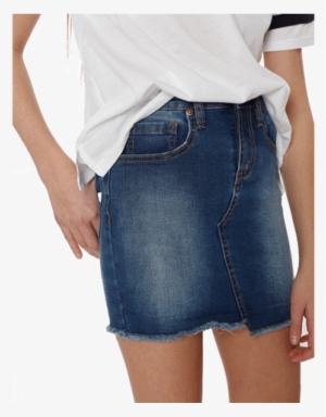 Denim Skirt - Me.n.u