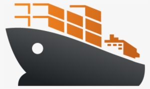 Shipping Services - Container Ship Logo