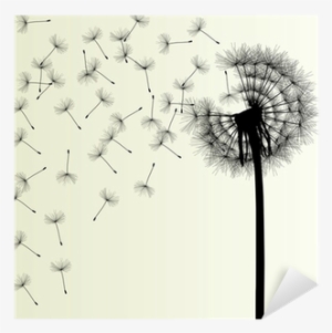 Diente De Leon Volando Vector