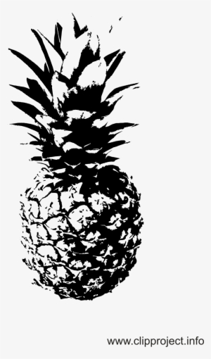 Schwarz Weiss Cliparts Ananas Photo Deco, Black N White, - Schwarz Weiß Bilder Ananas