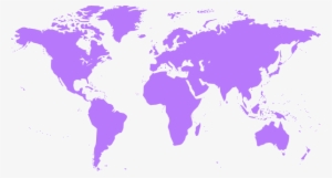World Map Purple * Png