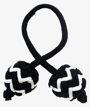 Black White Pineapple Knot Begleri - Sphere