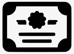 Png File Svg - Stock Certificate Clip Art