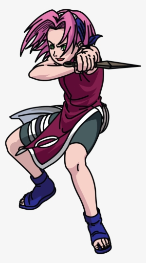 How To Draw Sakura Haruno From Naruto, Anime, Manga, - Sakura Haruno Young