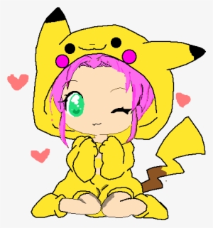 Sakura Haruno In Pikachu Hoody - Pikachu