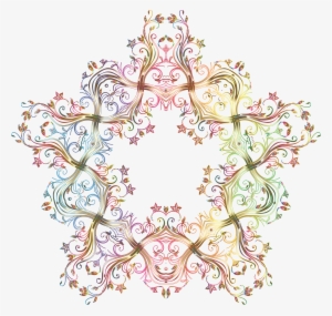 This Free Icons Png Design Of Chromatic Gold Flourish