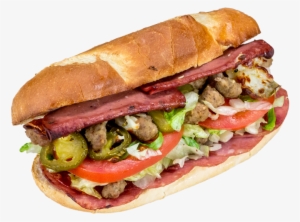 Super Ham And Cheese - Beef Sausage Sandwich Png