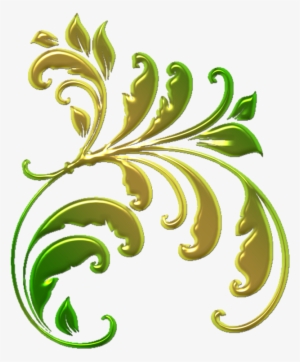 Green/gold - Clip Art
