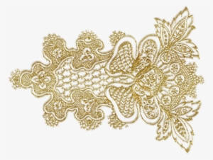 Gold Lace Cliparts - Lace