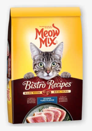 Meow Mix Bistro Recipes Seared Tuna Flavor Dry Cat - Meow Mix Bistro Recipes Cat Food