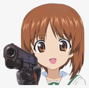 Pointing A Gun At You , - Girls Und Panzer Gun