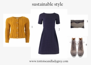 Mustard Cardigan Outfit - Clothing