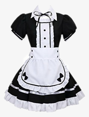 Costume Maid Cosplay French Apron Dress Halloween Anime