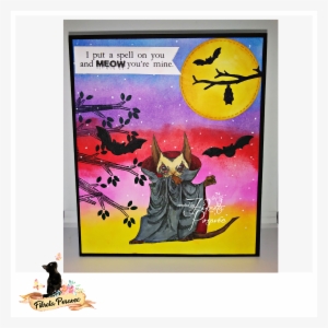 Cut Circle And Color It To Yellow, And I Added Bats - Cartoon