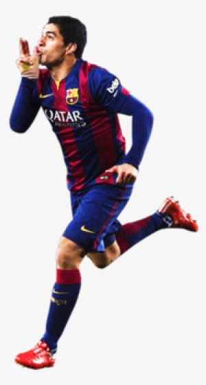 Luis Suárez Kiss Side View - Luis Suarez No Background