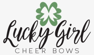 Lucky Girl Cheer Bows ~ Cheerleading Hair Bows And - Middle Buckle Buddy Lion