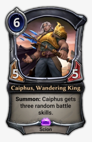 Caiphus, Wandering King