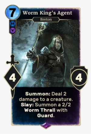 Worm King's Agent - Elder Scrolls Legends Tyr