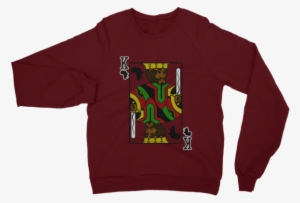 King Card Sweatshirt - Pizza Christmas Tree Sweater