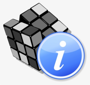 Color Blind Info Icon - Rubik's Cube