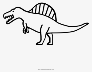 Spinosaurus Coloring Page - Lesothosaurus