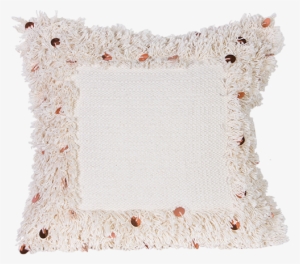 Boho Antique Gold Border Cushion
