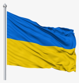 Ukraine Flag Png Hd - Blue Yellow Flag Png