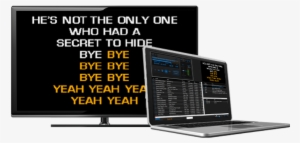 Karaoke Cloud Player Screen Capture - Karaoke Laptop
