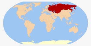 The Former Soviet Union - Former Ussr On World Map