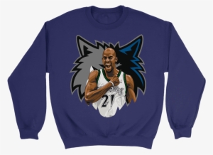 Crewneck Sweatshirt / Purple / S Kevin "the Big Ticket" - Fanmats Nba - Minnesota Timberwolves Doormat