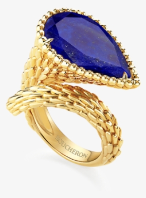 Serpent Bohème Ring, L Motif - Boucheron Serpent Boheme Lapis Lazuli