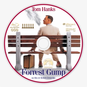 Forrest Gump Bluray Disc Image - Forrest Gump Movie Cover