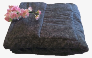 Weighted Blanket Grey Fine Leaf - Blanket