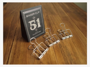 51 Binder Clips - Plywood
