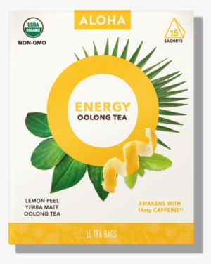 Aloha - Energy Organic Oolong Tea Lemon Peel Yerba