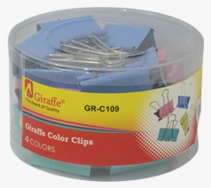 Gr-c109 Color Binder Clip - Box